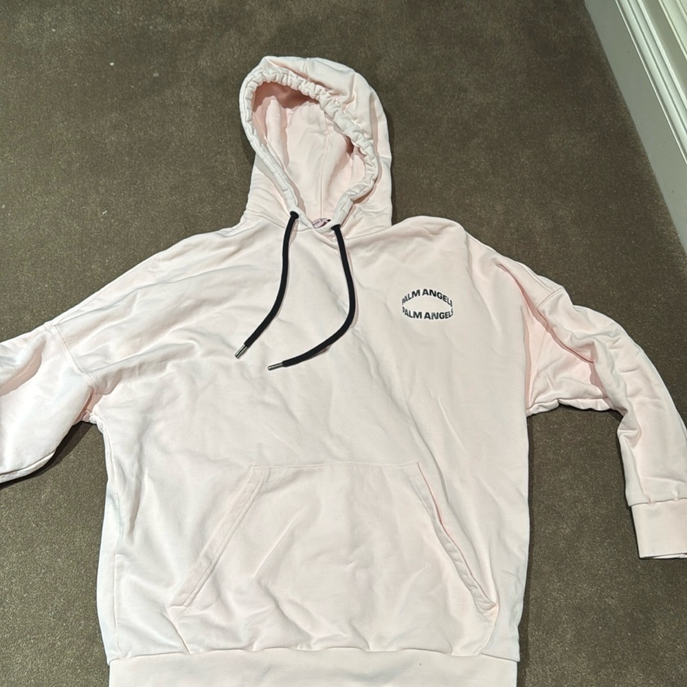 Pink Palm Angel Hoodie